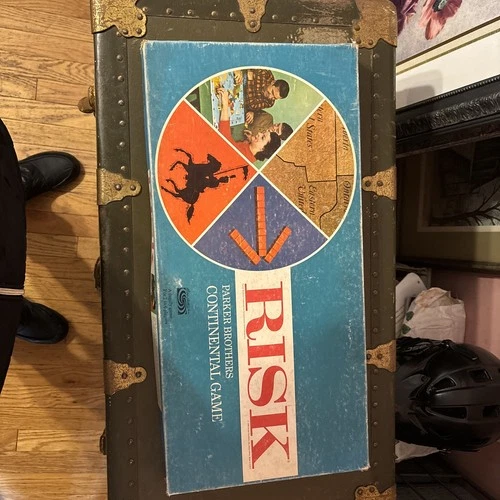 VINTAGE RISK "1959/1968 Edition" PARKER BROTHERS BOARD GAME