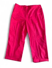 NWT Hot Pink Counterpart Women’s Pants Size 12 Vibrant Color Fun Look