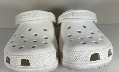 Crocs Classic Clog White Size 7 9 M W Slip On Shoes Comfort