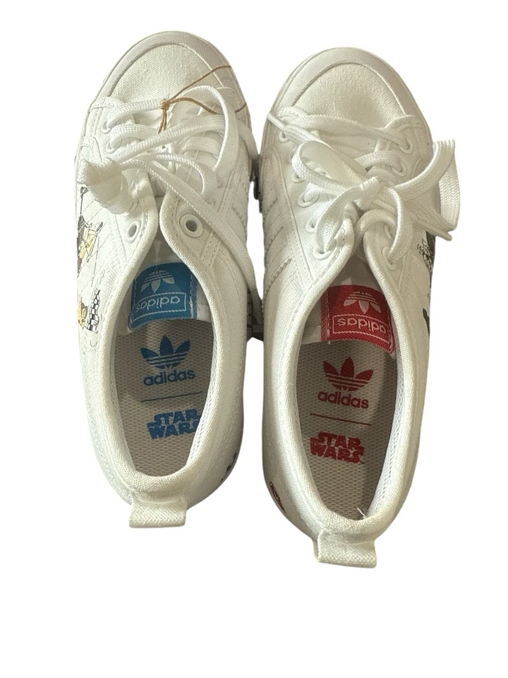 Adidas Shoes Nizza J X Star Wars Darth Vader/Leia - Men’s Size 5.5 US NEW IN BOX - Image 4 of 4