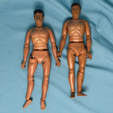 Gabriel Vintage 1973 Lone Ranger Action Figure Bodies Lot of 2 Cowboy Western