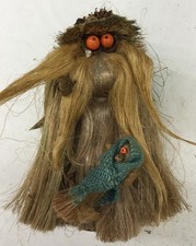 Ken Arensbak 8&rdquo; Handmade Troll W/Newborn, Crosby, TN c5