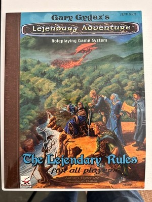 Lejendary Adventure RPG - Fantasy Roleplaying Game by originator Gary Gygax!