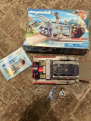 PLAYMOBIL Bateau avec Cage et Dinosaures(9433) - Photo 1/4