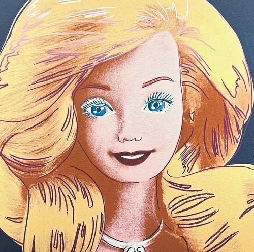 ANDY WARHOL - Barbie - signed, numbered 103/2400, 60x60 cm, CMOA - Picture 2 of 4