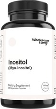 Wholesome Story Myo-Inositol Supplement  Inositol Powder Capsules  Myoinositol