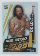 2019 Topps WWE Smackdown Gold Limited Edition Daniel Bryan #LETA 1z6