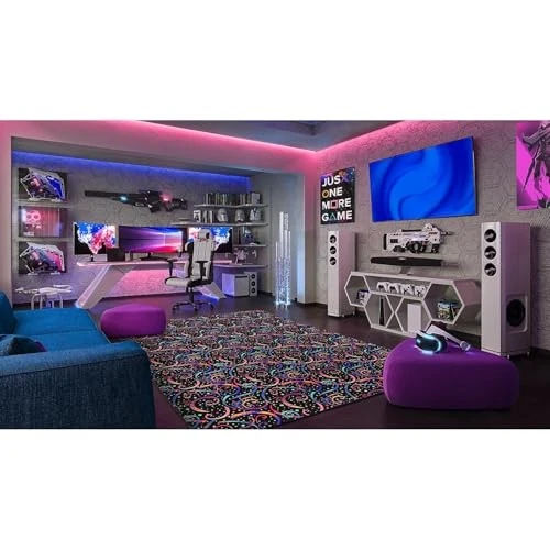 Alfombra Dynamo 6 pies x 9 pies en color fluorescente Foto 2 de 3