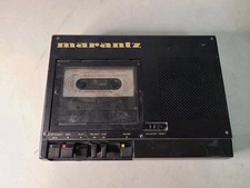 Marantz PMD101 Portable Standard Cassette Recorder  Player Tested  Working