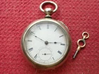 New ListingAntique 1875 Waltham American Watch Co. 18s 7J Working Order Pocket Watch