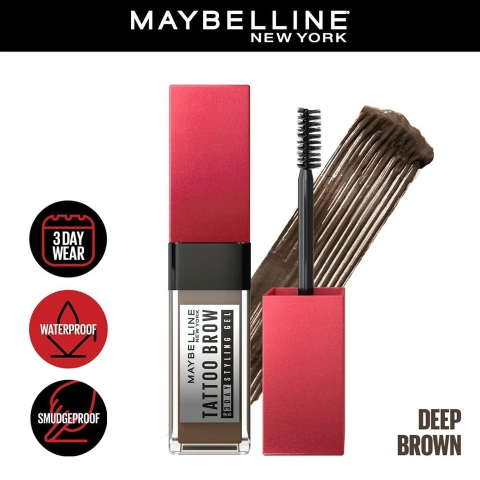 ♡LOT OF THREE♡Maybelline New York Tattoo Brow 3 Day Styling Brow Gel... - Image 2 of 4