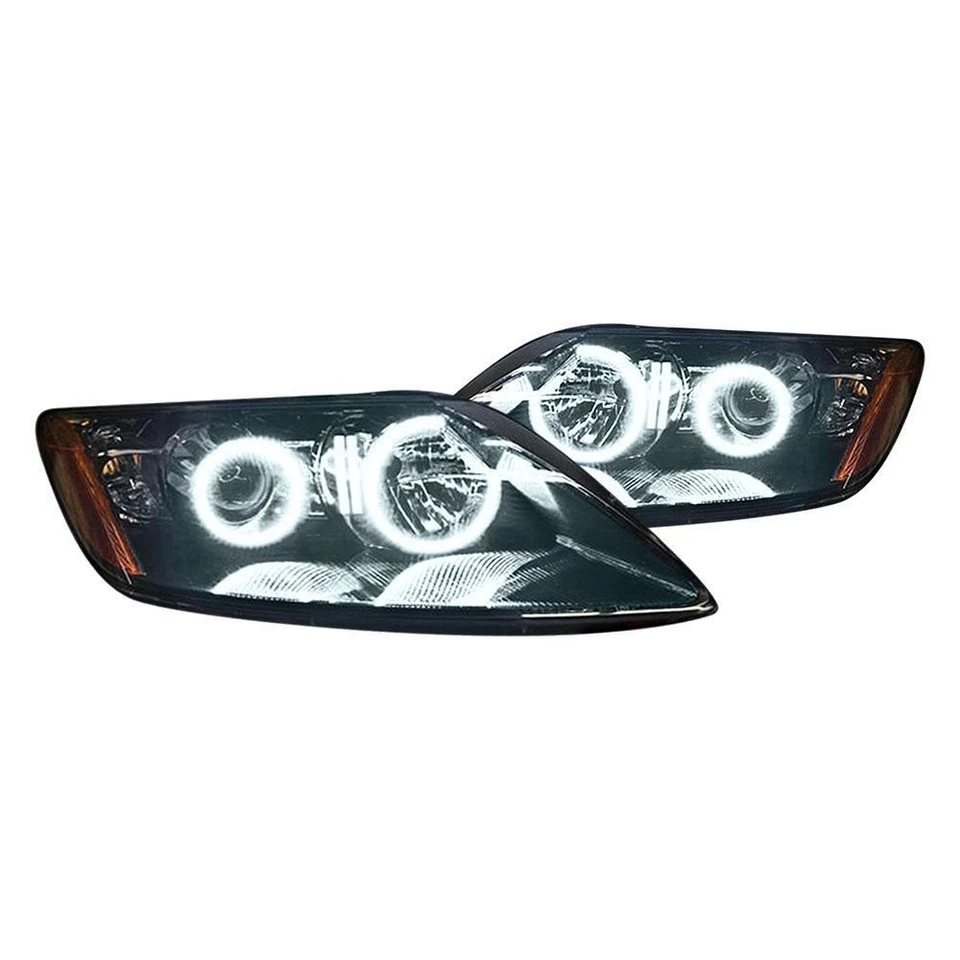 LED Halo Headlights Factory Surface Add On Custom Lights White 2694-001 Foto 3 de 4