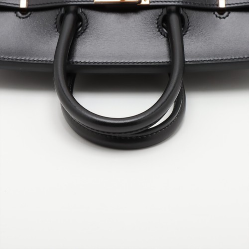 Hermès Birkin 25 Serie Box calf Black Gold Metal Fittings W: 2024 - Picture 5 of 11