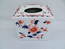 Imari Colors Porcelain Kleenix Tissue Box