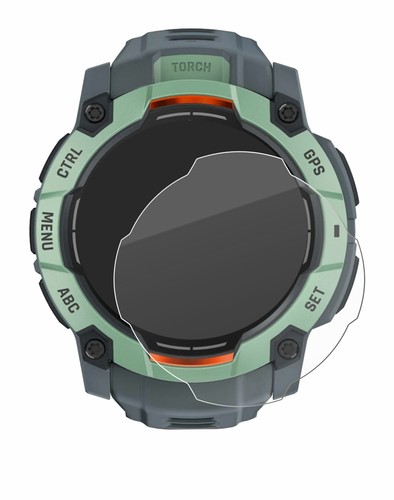 Glass Screen Protector for Garmin Instinct 3 AMOLED (45 mm) Protective Glass - Zdjęcie 4 z 7