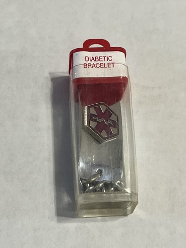 - Medical Alert ID Bracelet Diabetic Engraved Bracelet New Free Shipping - Picture 6 of 8