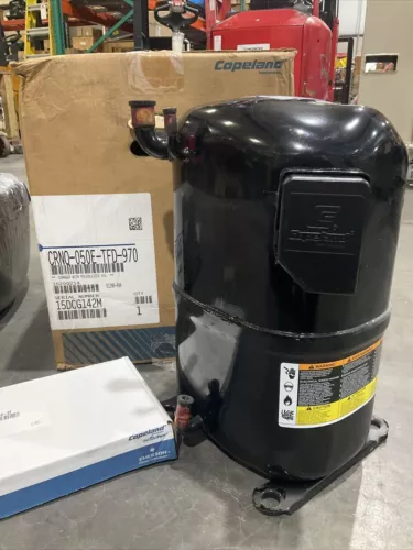 COPELAND CRNO-050E-TFD-970 RECIPROCATING AIR COMPRESSOR 3 PH 60HZ 380V U3S