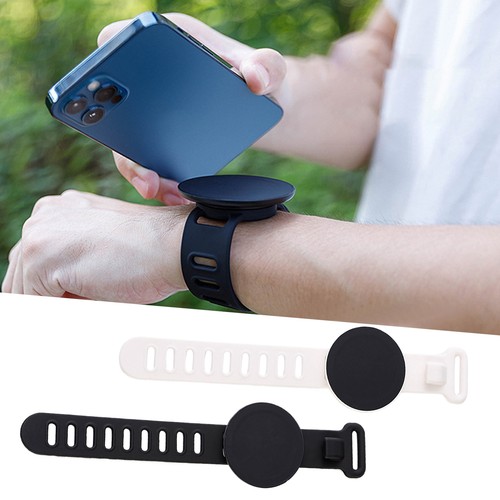 Magnetic Wrist Phone Holder Phone Arm Bands for Running 360 Degrees Rotatable - 第 8/14 張圖片
