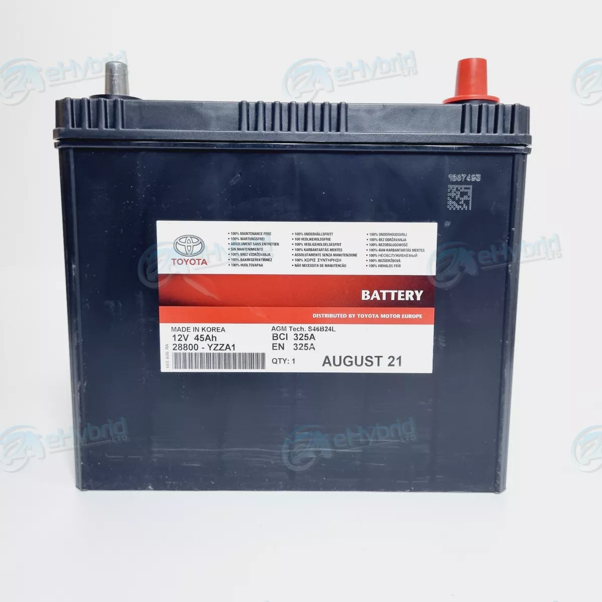 DRIVE MOTION BATTERIES BATTERIE 12V 45 AH