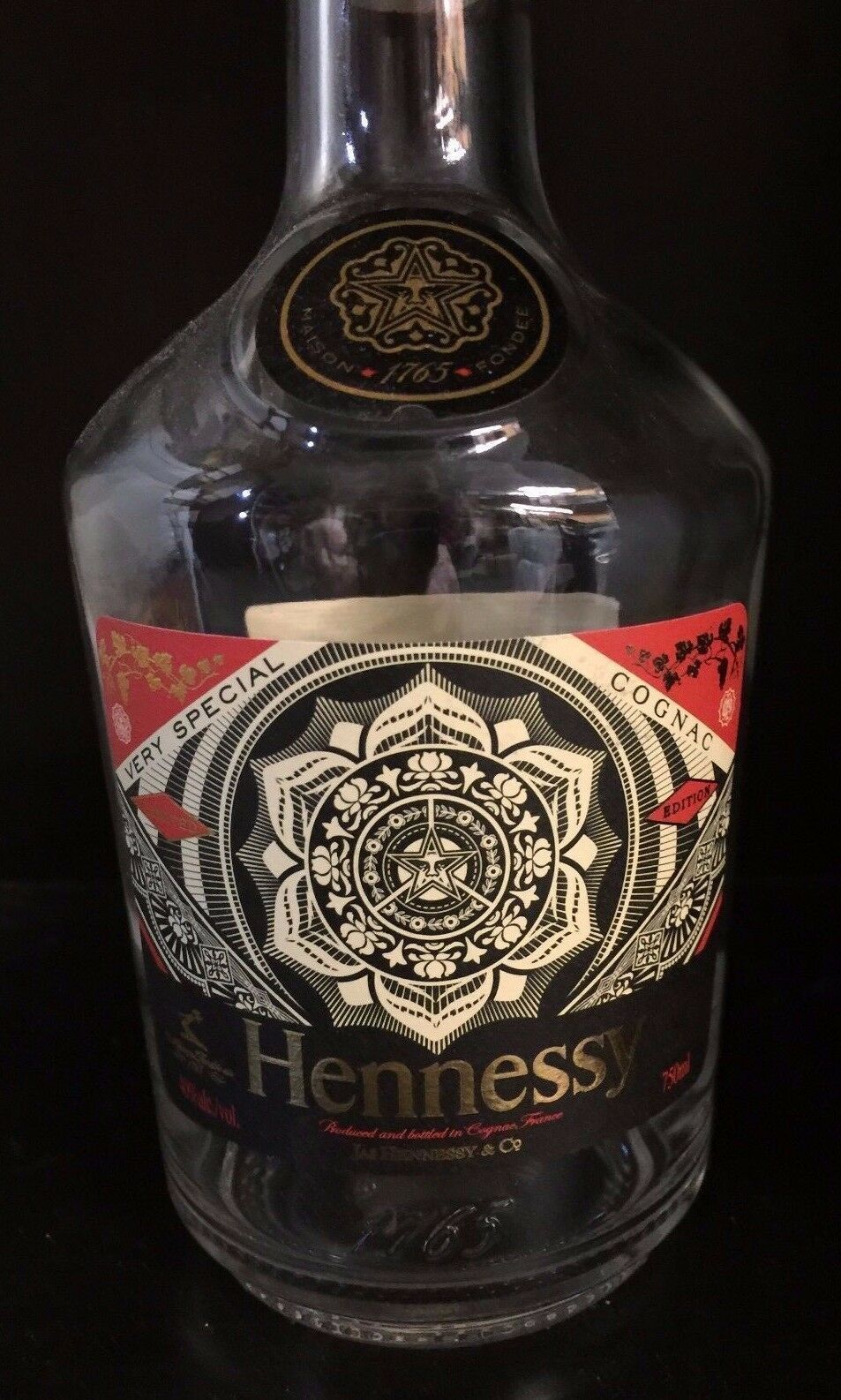 Hennessy Cognac VS Shepard Fairey Limited Edition OBEY