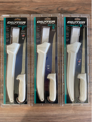 Dexter Russell Sani Safe Fillet Knife w/ Sheath Combo..7'', 8'', 9''..You Pick Size