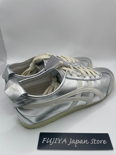 Onitsuka Tiger MEXICO 66 Unisex 1183B566 021 PLATEADO/BLANCO APAGADO Nuevo - Imagen 6 de 19