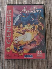 Aladdin Sega Genesis box/artwork ONLY   original   good condition 