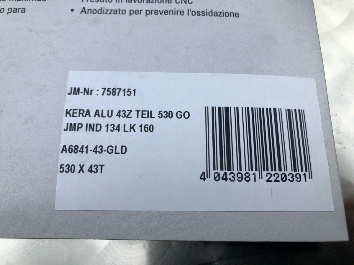 JMP Alu Kettenrad Honda CBR 1000 RR, CBR1000, SC57, 6841-43