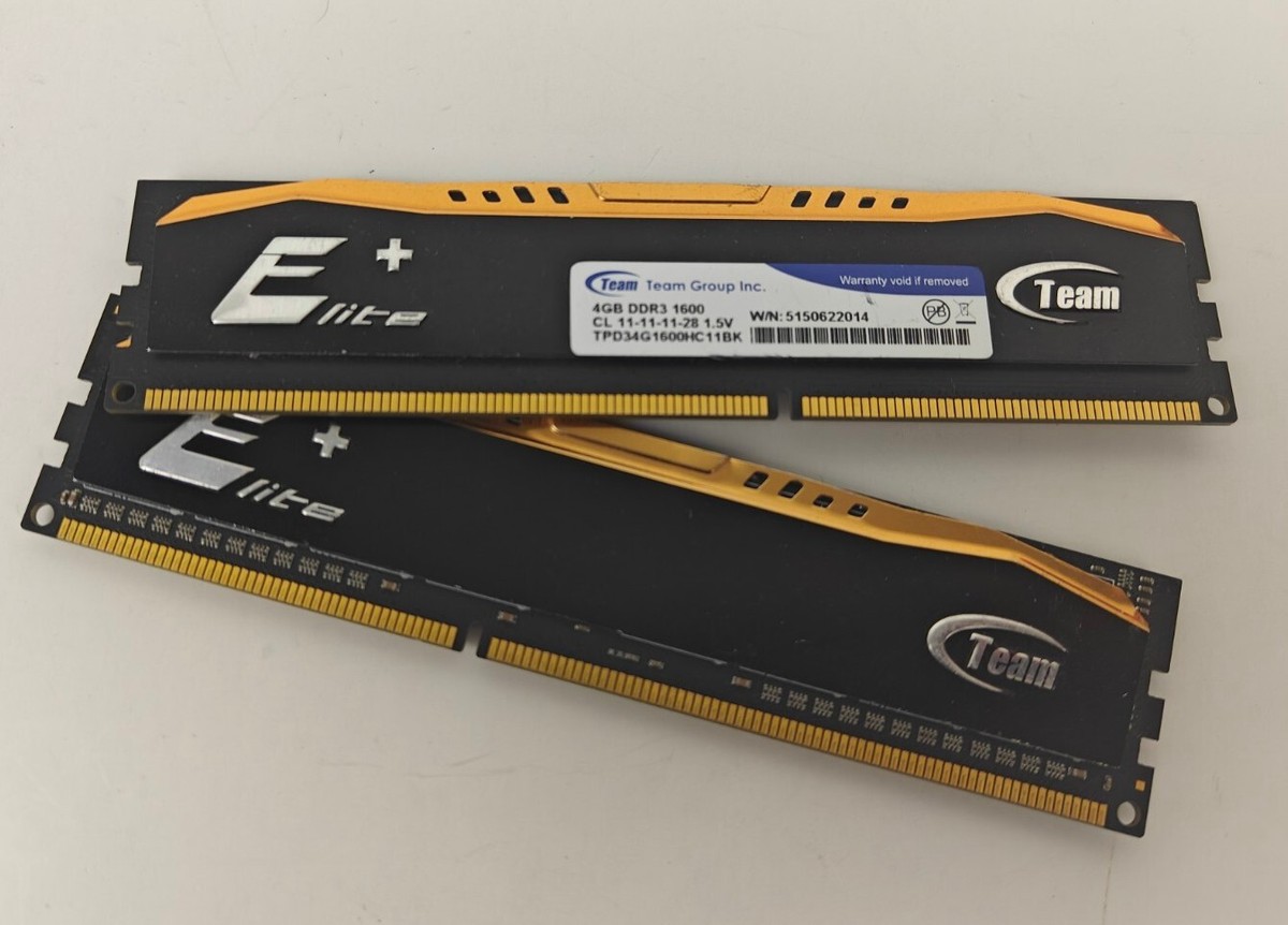 8gb Ram Team Elite Ddr3 4gb TEAM ELITE DDR3 8GB 1333