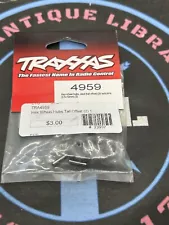 Traxxas. 4959 Hex wheel hubs, steel (tall offset) (2) axle pins