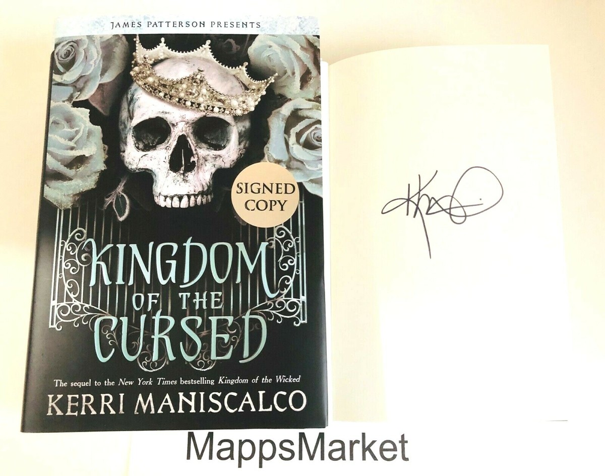 SIGNED Kingdom of the Cursed Kerri Maniscalco 1st EDITION