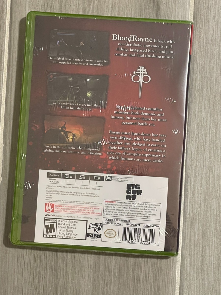 SWITCH LIMITED RUN #127: BLOODRAYNE 2: REVAMPED CLASSIC