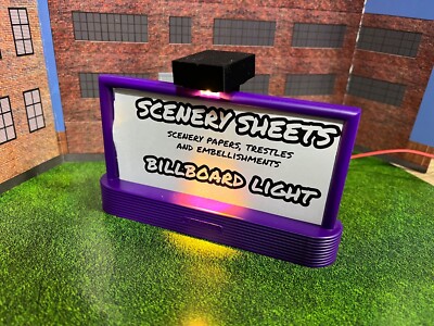 O Scale Billboard Light x2 for Lionel Manufactured Billboards -Replaces 410 2307