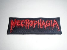 NECROPHAGIA EMBROIDERED PATCH