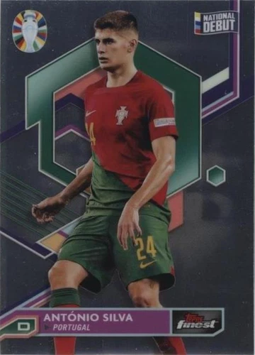 2023 Topps Finest Road to UEFA Euro 2024 Antonio Silva #68