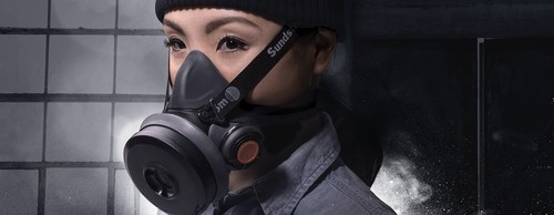 Sundstrom SR900 Half Mask - 3 Sizes - Picture 4 of 4