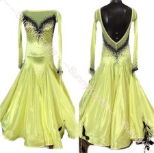 jz Handmade Dance Dress/Standard Ballroom Competition Dress Modern Waltz Tango