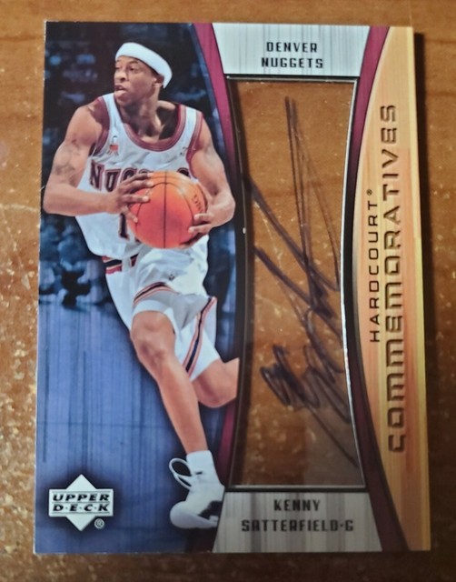 Kenny Satterfield 200203 Upper Deck Hardcourt Autographs Denver