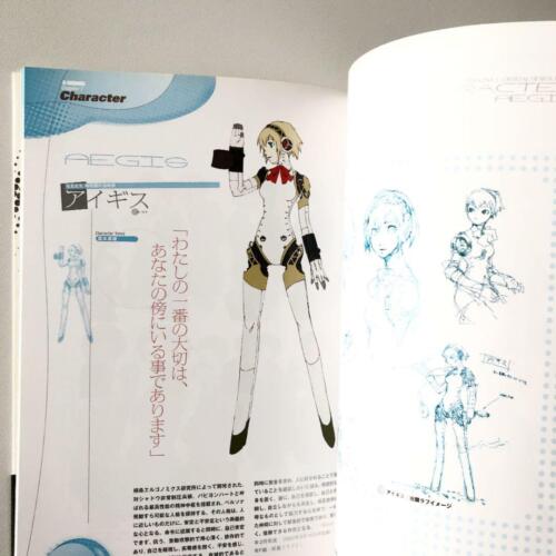 Persona 3 Official Design Works Art book Japanese Edition Shigenori Soejima MZ - Picture 4 of 7