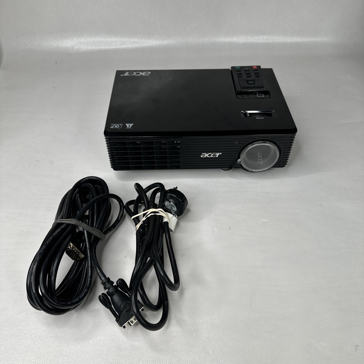 Acer X110p DLP Projector With Remote - Working 3D Ready! | eBay