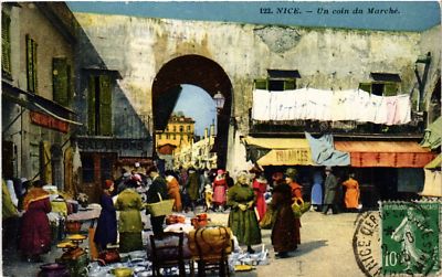 CPA AK NICE - Un coin du Marché (513752)