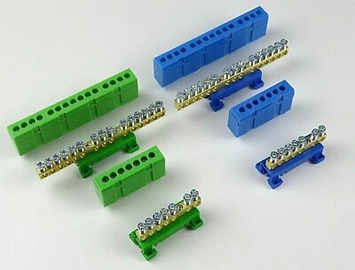 SCHRACK (ÖSTERREICH) PE N | Klemmenblock NPE | N PE PE-Klemme | Klemmleiste | N/PE | PE-Klemmblock