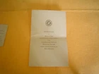 MILTON COLLEGE, MILTON, WI. 1926 COMMENCEMENT INVITATION & PROGRAM, ALUMNI BONUS
