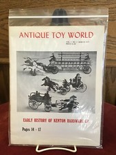 Antique Toy World Magazines, c. 1970s, lot of 38