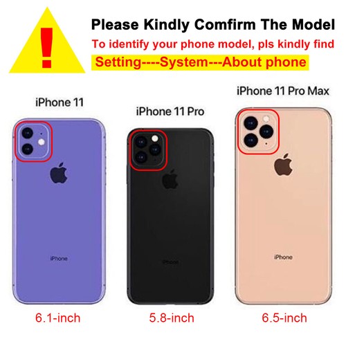 Leather Wallet Case For iPhone 15 14 13 12 Pro XS Max XR X 8 7 Flip Phone Cover - Picture 12 of 45