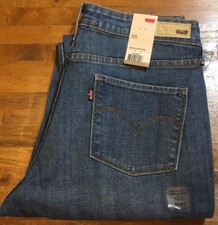 LEVI'S CURVE ID SLIGHT CURVE Straight Leg Jeans - Women's 14 Medium NWT