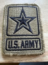 US Army Star Patch with Hook Used