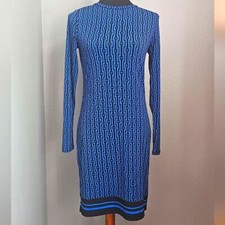 Michael Kors Bodycon cobalt blue knee dress size xs