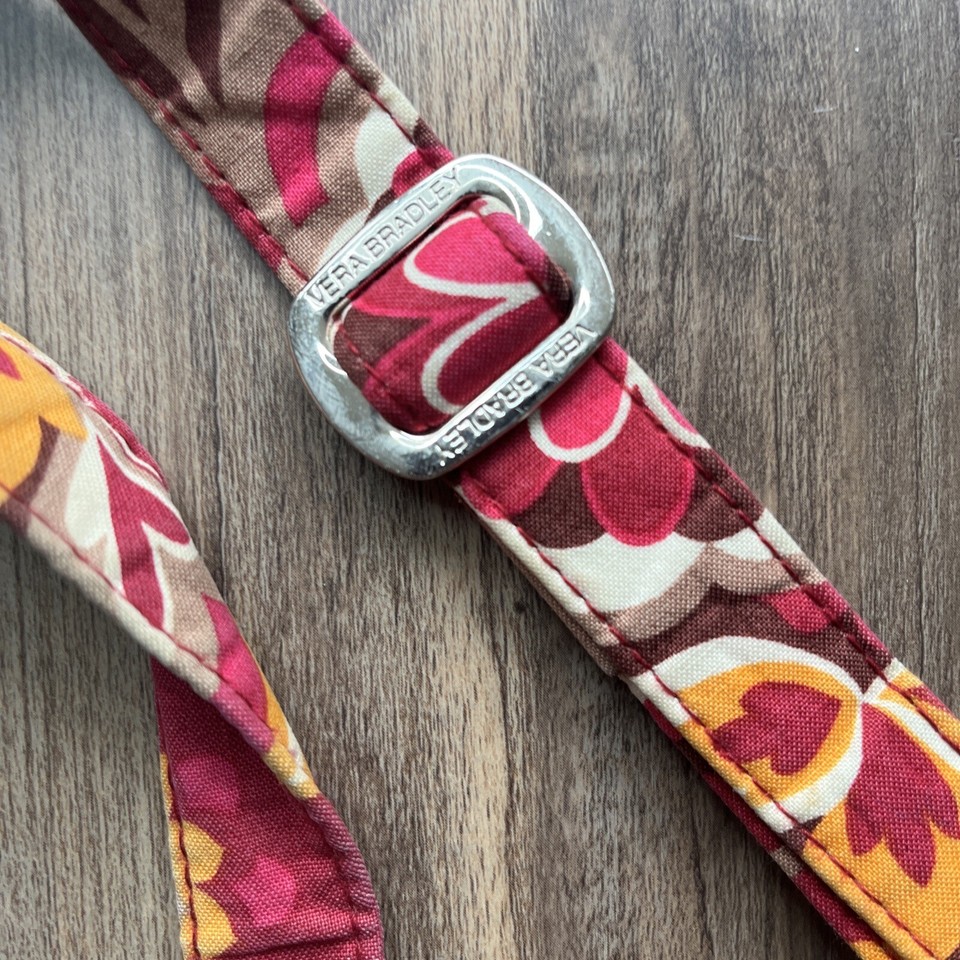 Vera Bradley Carnaby Print Quilted Saddle Up Crossbody Bag With