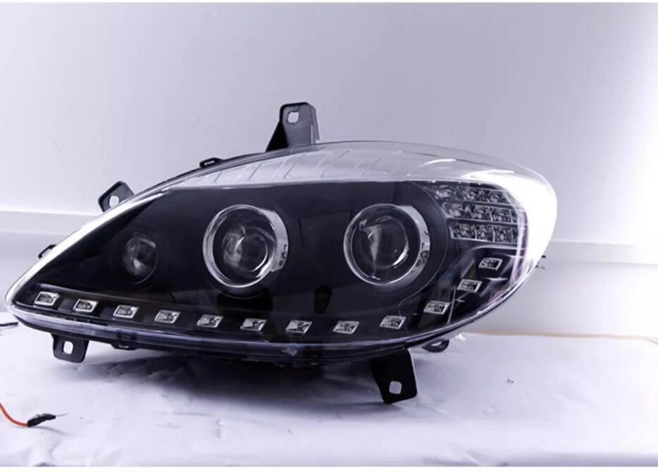  For Mercedes-Benz Viano 2006-2011 LED Headlights Assembly Set Headlamps 1 Pair - Image 3 of 4